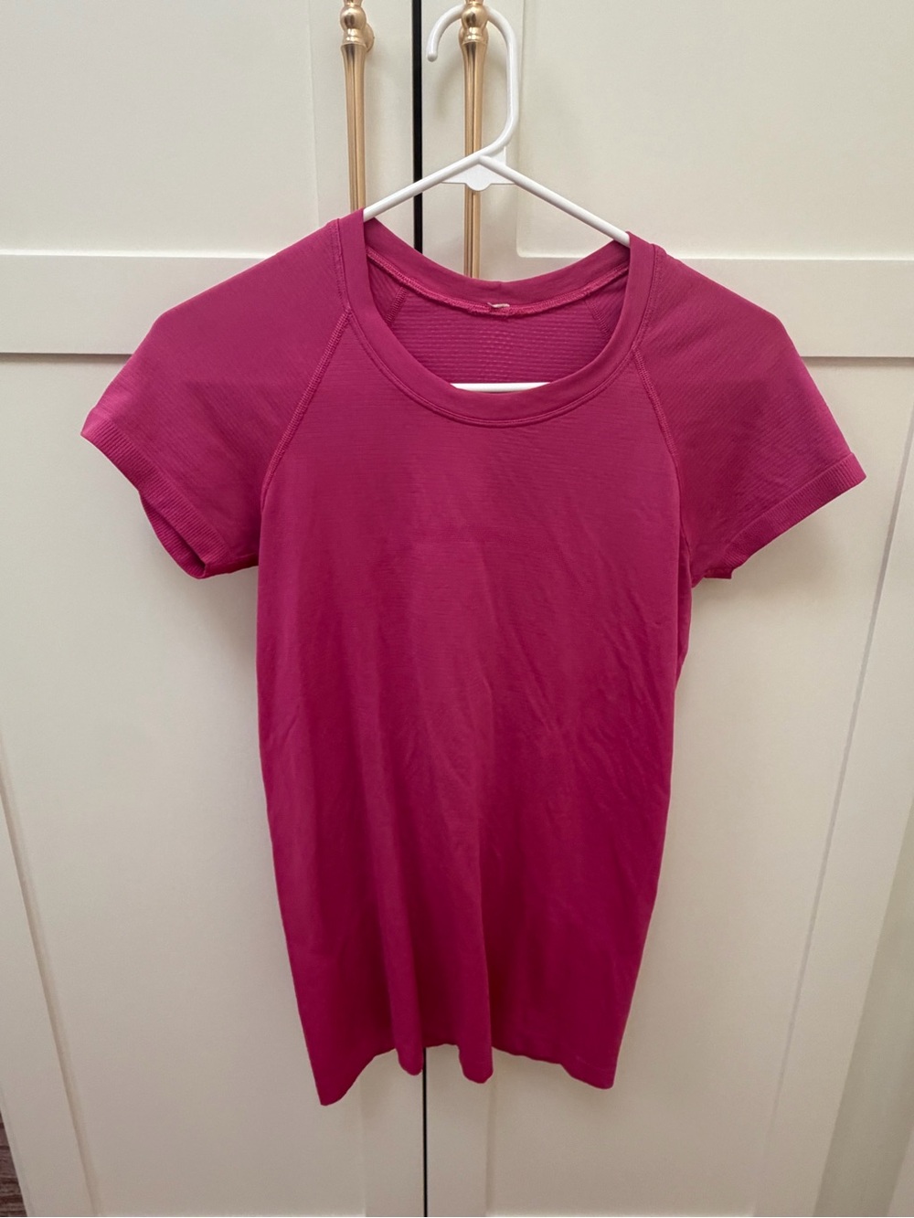 lululemon athletica Short Sleeve Crewneck Top - Magenta